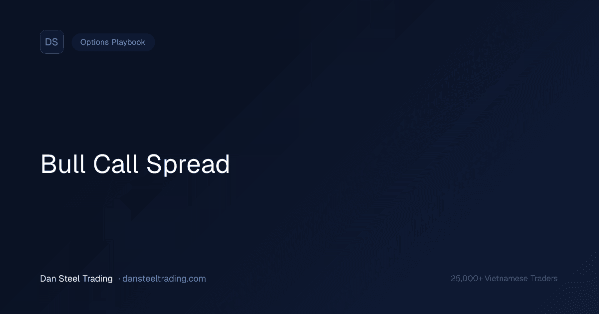 Bull Call Spread — Bullish Với Chi Phí Thấp Hơn